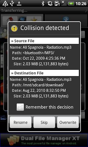 Bluetooth File Transfer - Image screenshot of android app