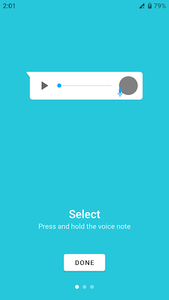 Transcriber for WhatsApp - Image screenshot of android app