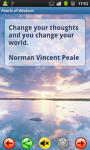 Pearls of Wisdom - Open your mind - Image screenshot of android app