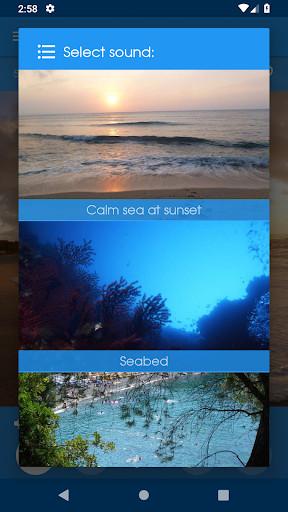 Relax Ocean: sleeping sounds - Image screenshot of android app
