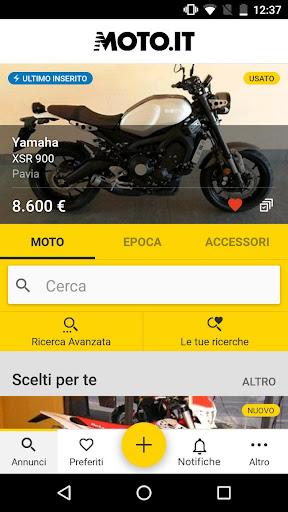 MOTO.IT - Used motorcycles - عکس برنامه موبایلی اندروید