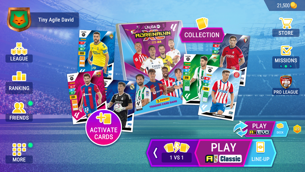 AdrenalynXL™ LALIGA EA Sports - Gameplay image of android game