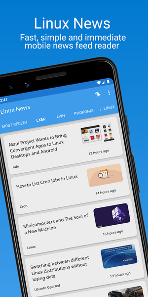Linux News: Open Source & Tech - عکس برنامه موبایلی اندروید