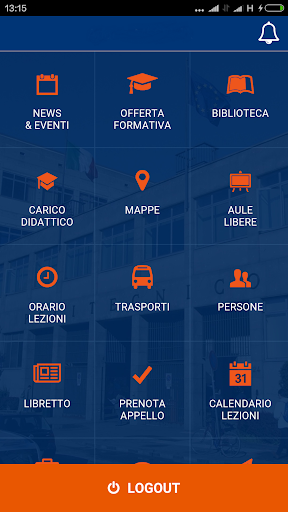 PoliTO App - Image screenshot of android app