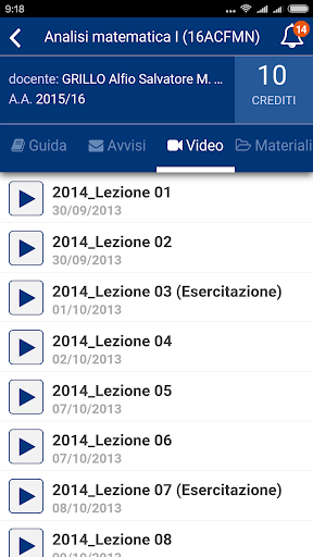 PoliTO App - Image screenshot of android app