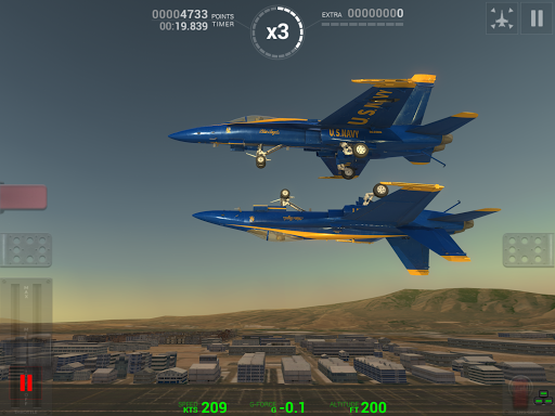 Blue Angels: Aerobatic Flight Simulator - عکس بازی موبایلی اندروید