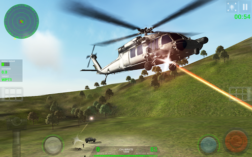 Helicopter Sim - Gameplay image of android game