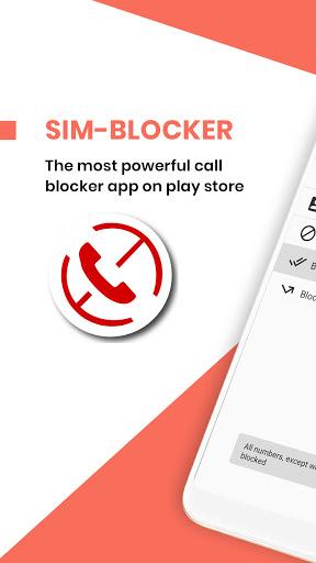 SIM-Blocker & Call-Blocker - Image screenshot of android app