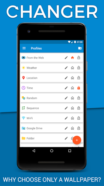 Changer - Wallpaper Manager - Image screenshot of android app
