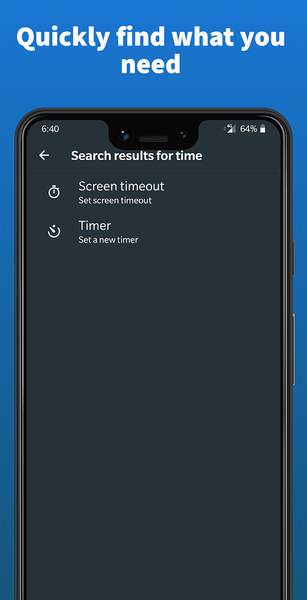 Quick Settings - عکس برنامه موبایلی اندروید