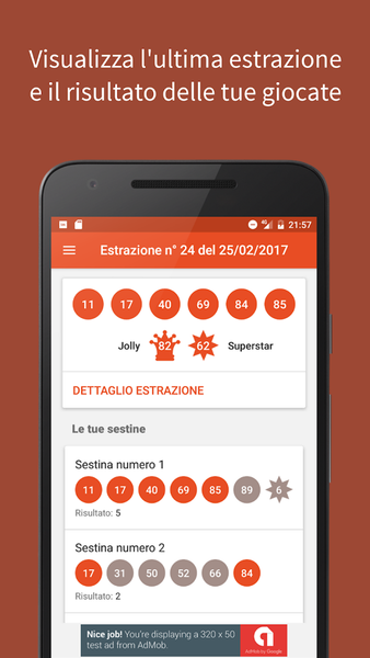 Superenalotto Superenalottop - عکس برنامه موبایلی اندروید