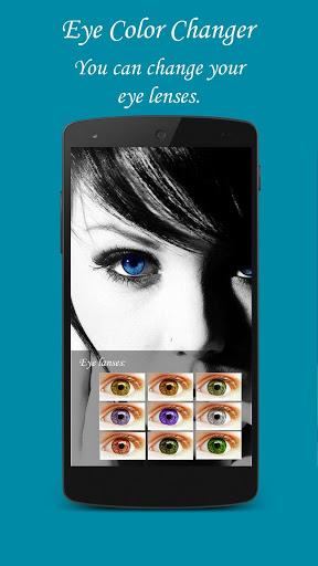 Eye Color Changer Real - عکس برنامه موبایلی اندروید