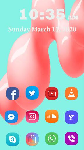 Samsung A54 Launcher - Image screenshot of android app