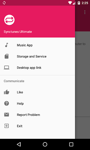 Sync iTunes to android Free - عکس برنامه موبایلی اندروید