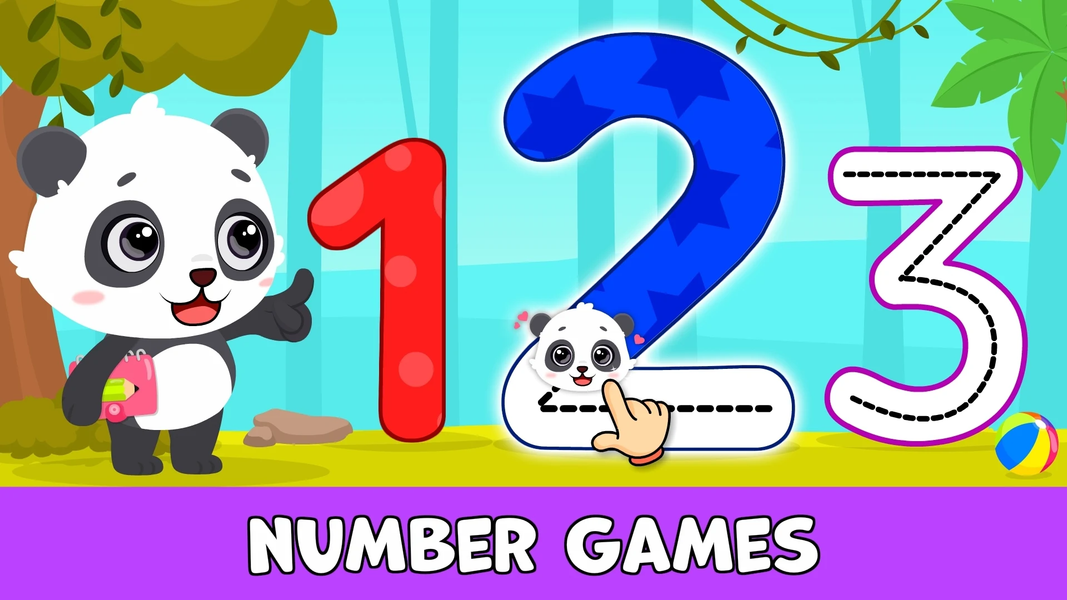 Panda Preschool Baby Games - عکس بازی موبایلی اندروید