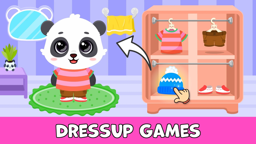 Panda Preschool Baby Games - عکس بازی موبایلی اندروید