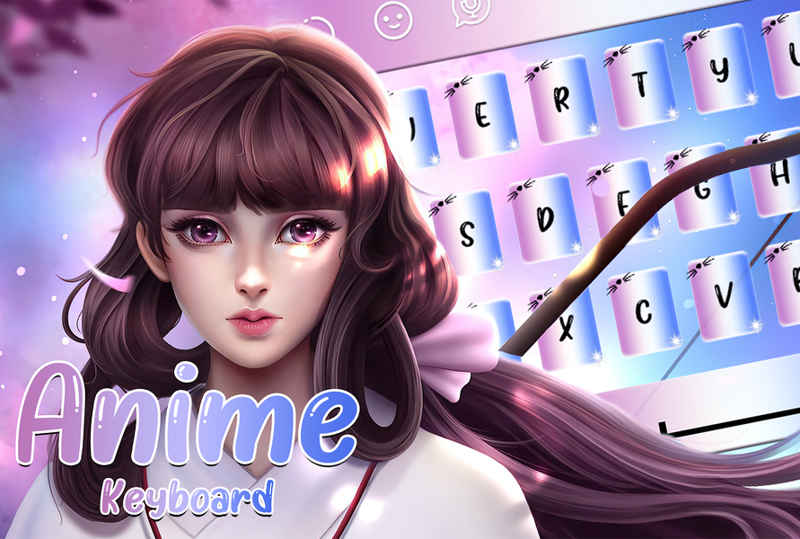 Anime Keyboard - عکس برنامه موبایلی اندروید