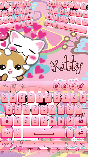 Kitty Keyboard - عکس برنامه موبایلی اندروید