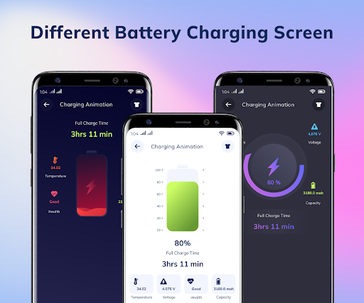 Battery Charge Animated Screen - عکس برنامه موبایلی اندروید