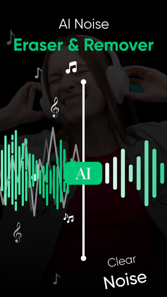 AI Noise Eraser & Remover - عکس برنامه موبایلی اندروید