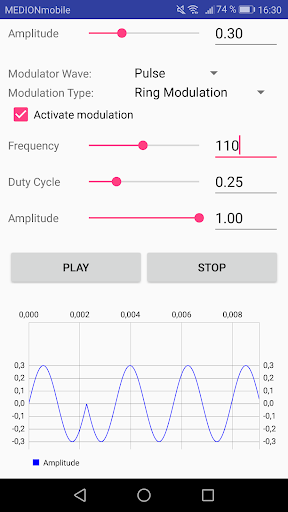 Tone Generator - Image screenshot of android app