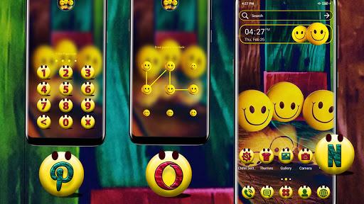 Smiley Emoji Launcher Theme - عکس برنامه موبایلی اندروید