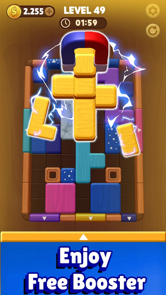 Wood Mania: Color Jam - Gameplay image of android game