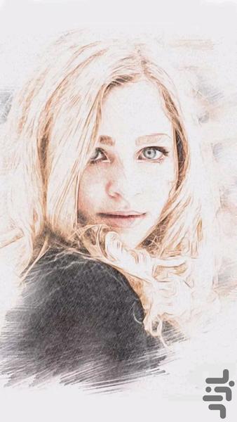 تبدیل عکس به نقاشی - عکس برنامه موبایلی اندروید