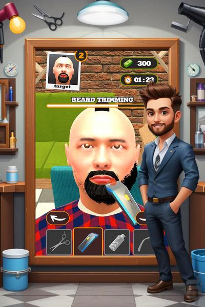 بازی ارایشگاه پسرانه - عکس بازی موبایلی اندروید