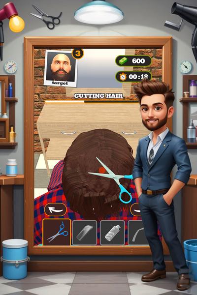 بازی ارایشگاه پسرانه - عکس بازی موبایلی اندروید