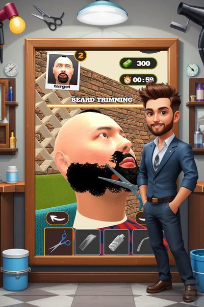 بازی ارایشگاه پسرانه - عکس بازی موبایلی اندروید