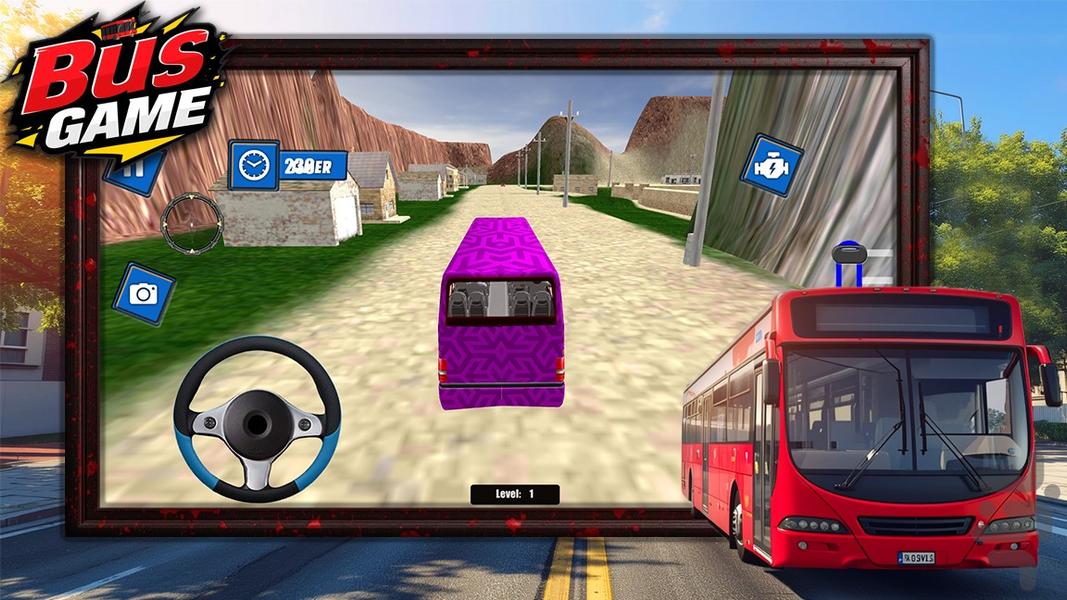 اتوبوس بازی افرودی - Gameplay image of android game