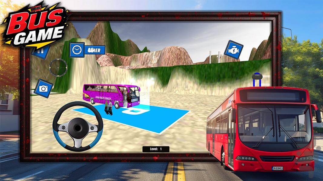 اتوبوس بازی افرودی - Gameplay image of android game