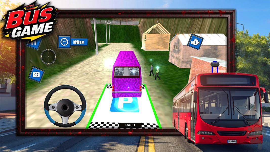 اتوبوس بازی افرودی - Gameplay image of android game