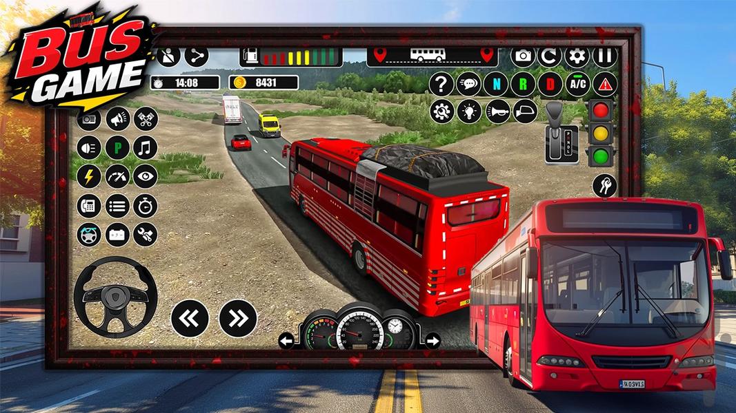 اتوبوس بازی افرودی - Gameplay image of android game