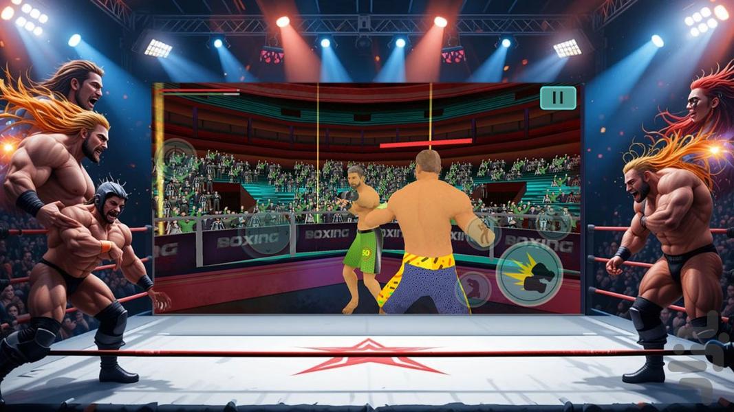 بازی بوکس - عکس بازی موبایلی اندروید