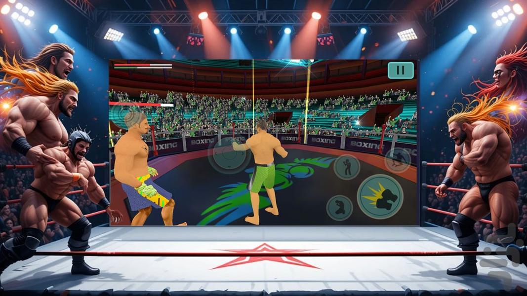 بازی بوکس - عکس بازی موبایلی اندروید