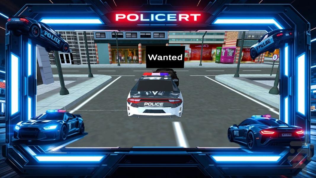 بازی ماشین پلیس - عکس بازی موبایلی اندروید