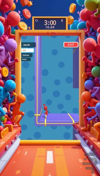 بازی امتیازی عجله - Gameplay image of android game