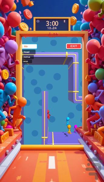 بازی امتیازی عجله - Gameplay image of android game