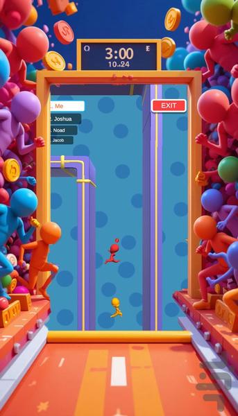 بازی امتیازی عجله - Gameplay image of android game