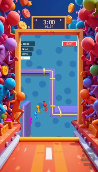 بازی امتیازی عجله - Gameplay image of android game