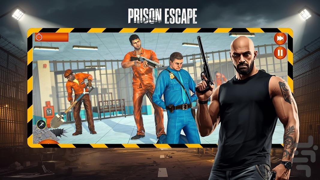 بازی فرار از زندان - Gameplay image of android game