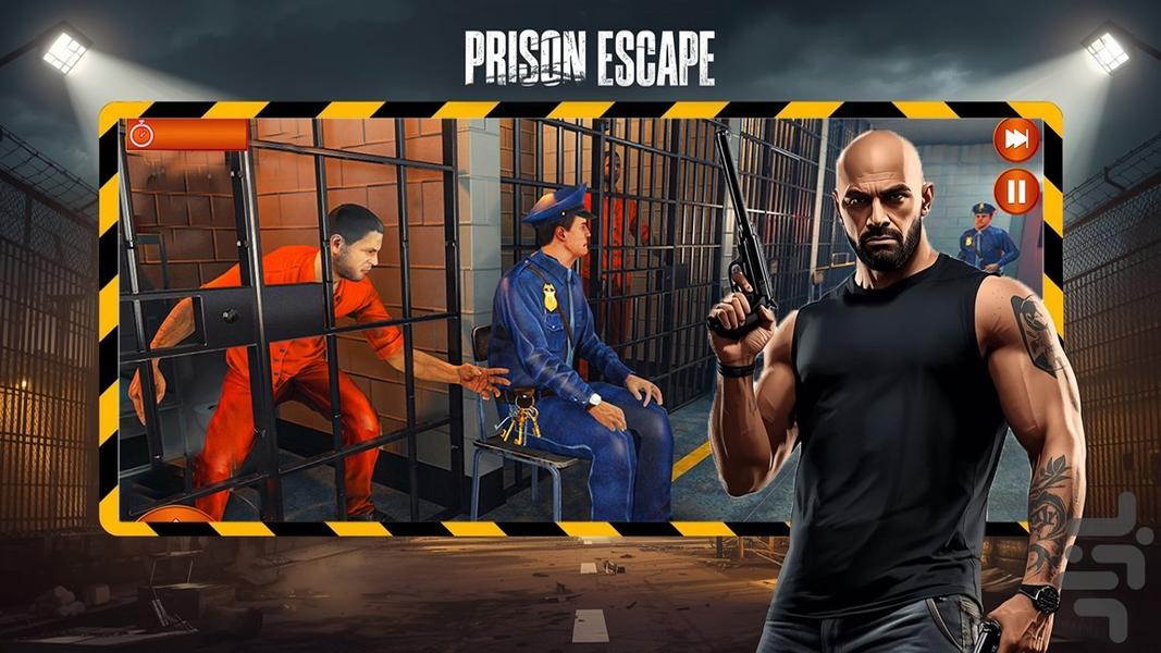 بازی فرار از زندان - Gameplay image of android game