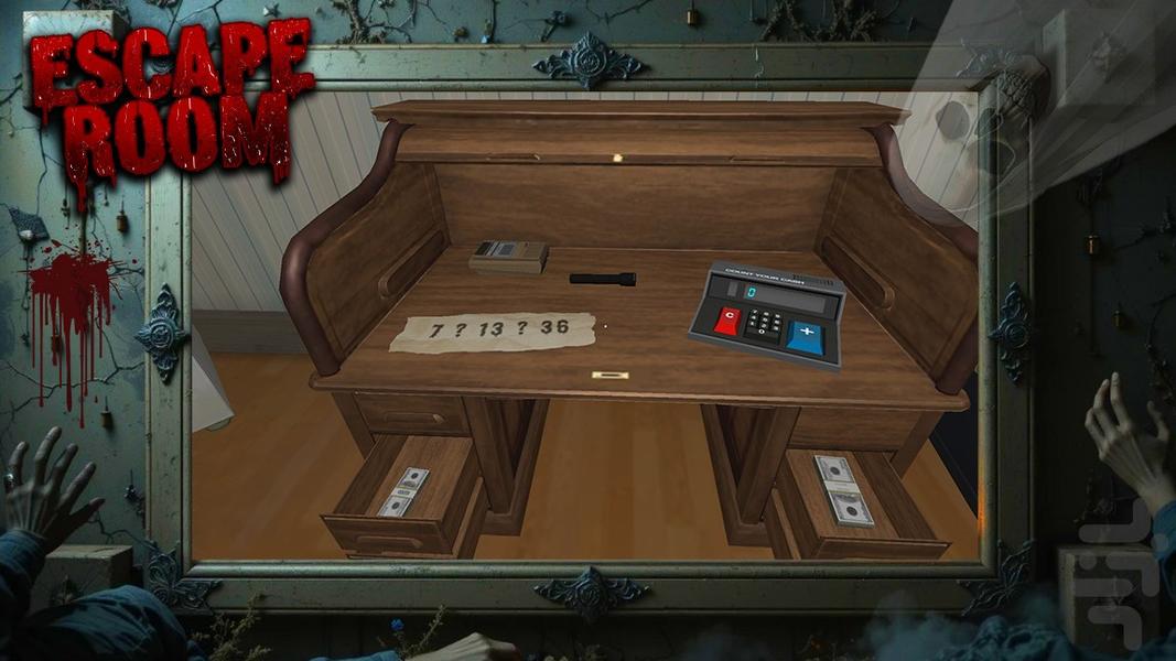 بازی ترسناک اتاق فرار - عکس بازی موبایلی اندروید