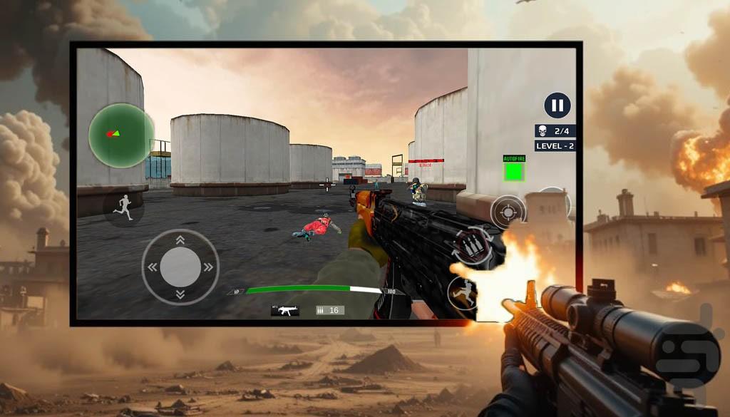 بازی تفنگی شلیک - Gameplay image of android game