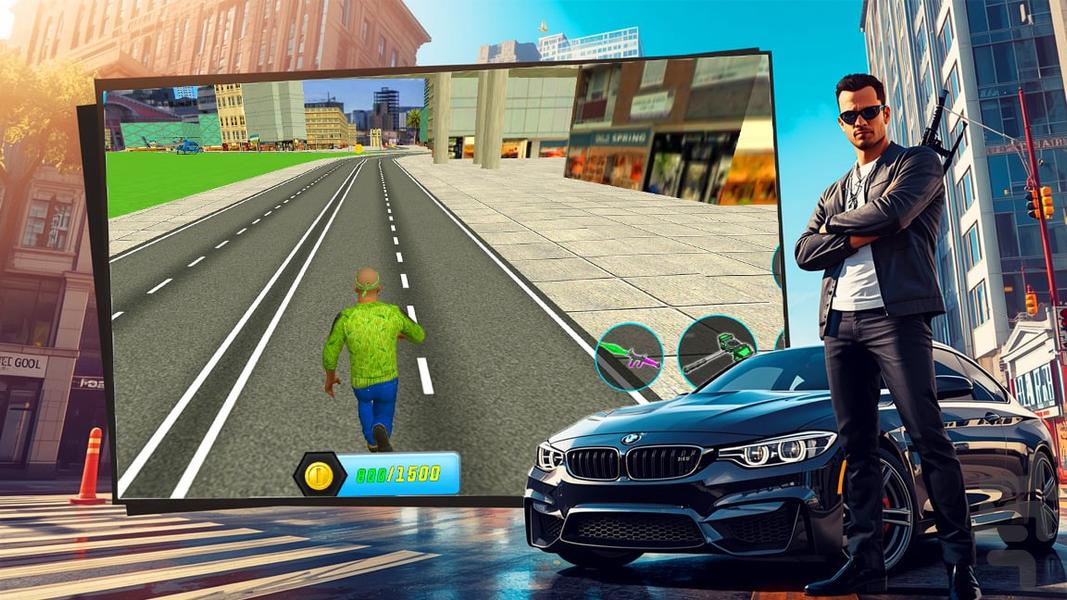 گنگستر بازی تفنگی - عکس بازی موبایلی اندروید