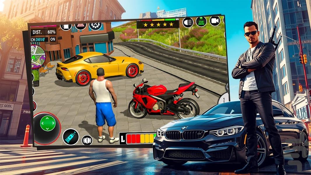 گنگستر بازی تفنگی - عکس بازی موبایلی اندروید