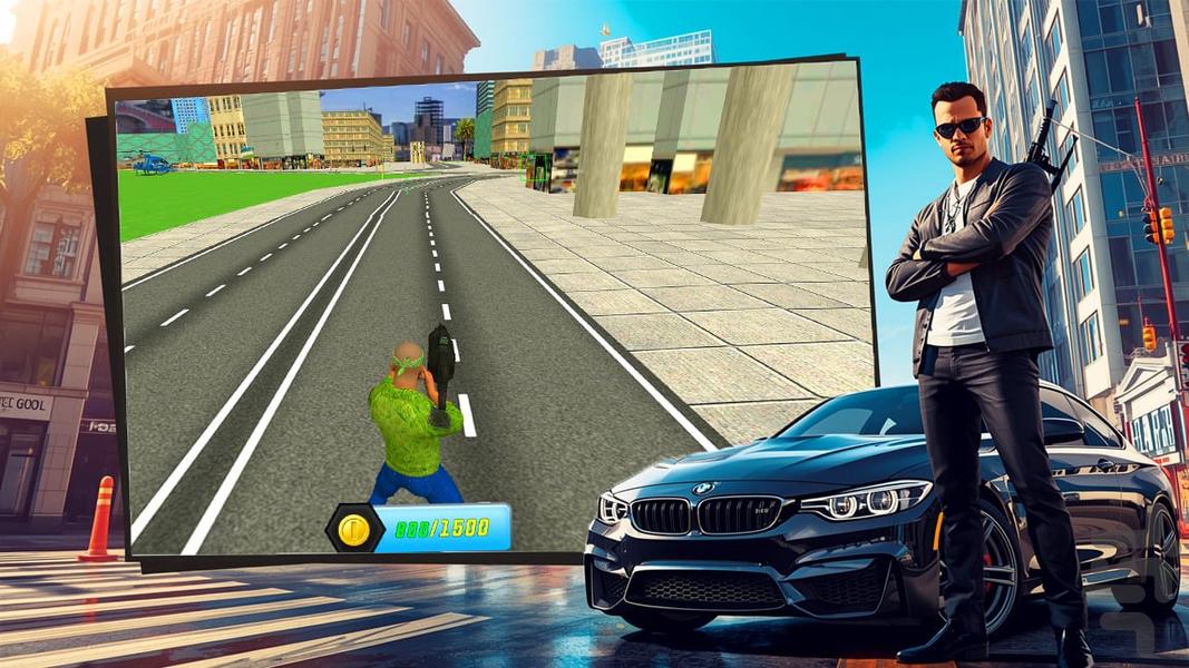 گنگستر بازی تفنگی - عکس بازی موبایلی اندروید