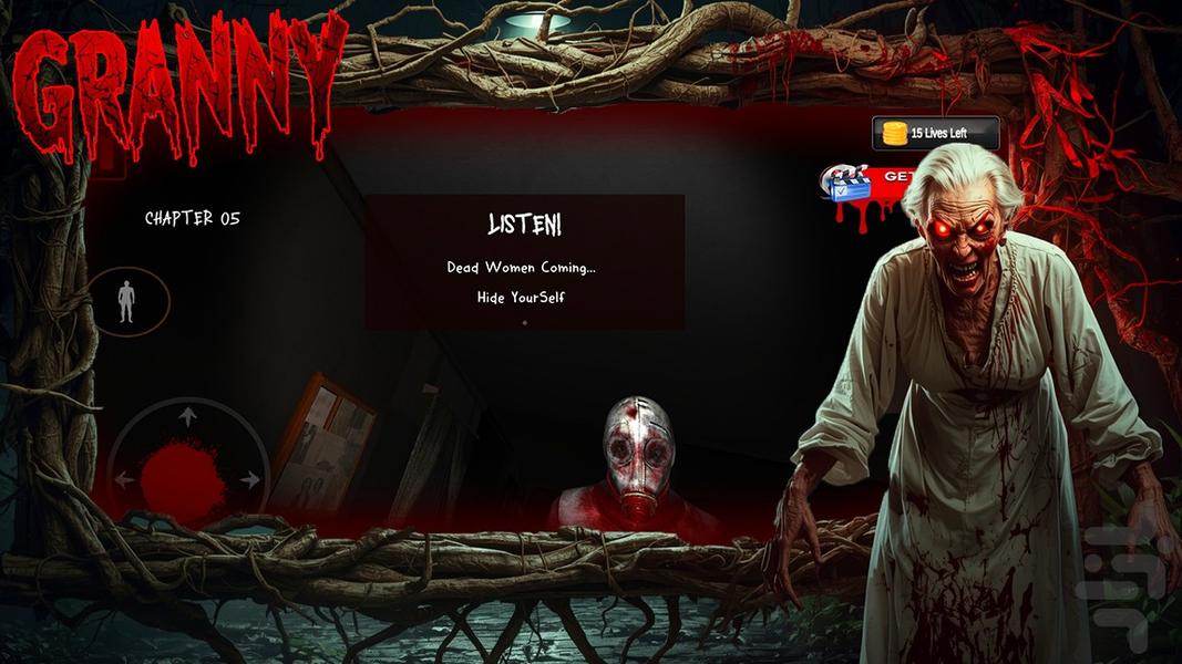 بازی ترسناک مادربزرگ - عکس بازی موبایلی اندروید